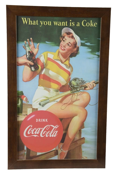 LOT OF 4: COCA COLA ADVERTISING ITEMS