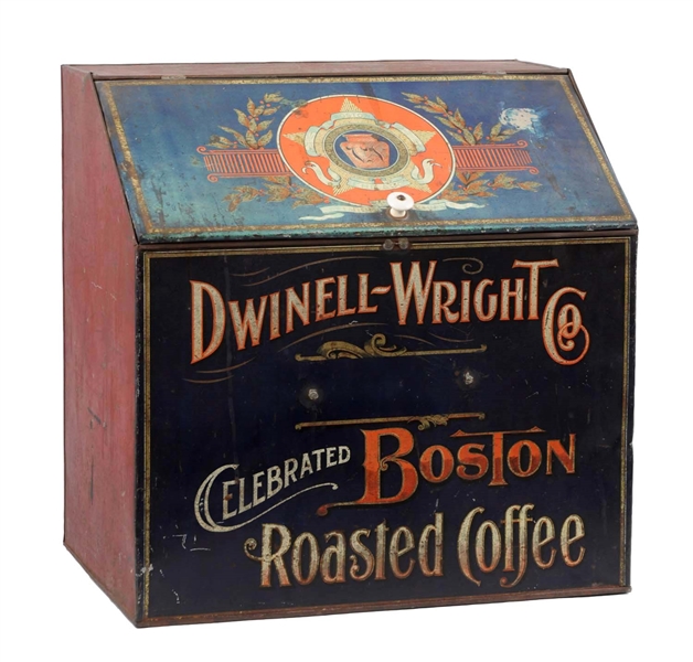 DWINELL-WRIGHT BOSTON ROASTED COFFEE BIN.