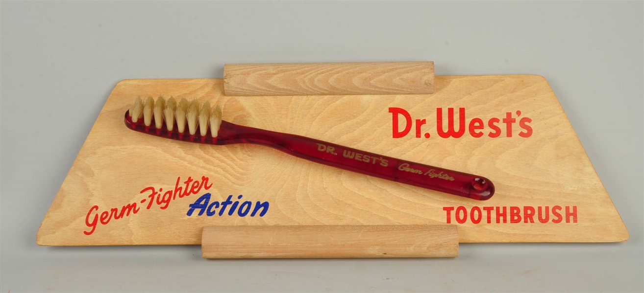 DR WESTS TOOTHBRUSH SIGN.