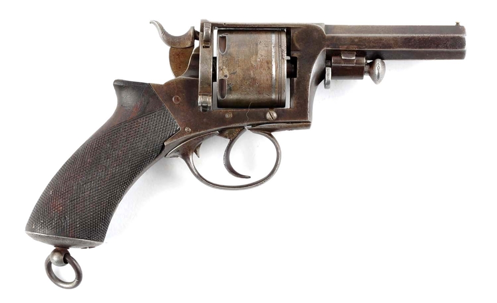 (A) TRANTER’S PATENT DOUBLE ACTION REVOLVER.