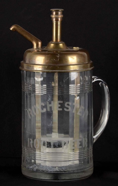 ROCHESTER ROOT BEER SYRUP DISPENSER