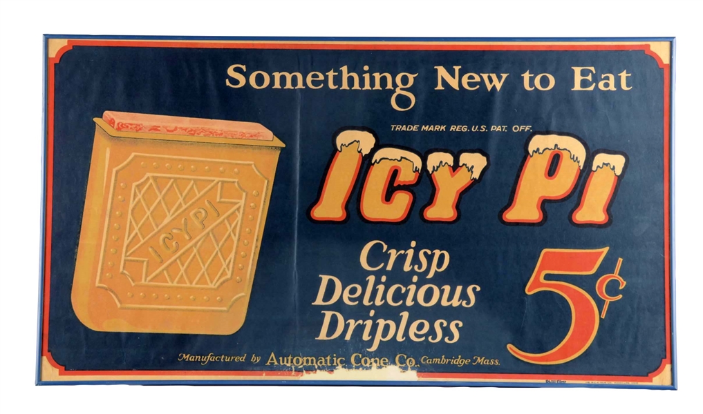 ICY PI ADVERTISING POSTER