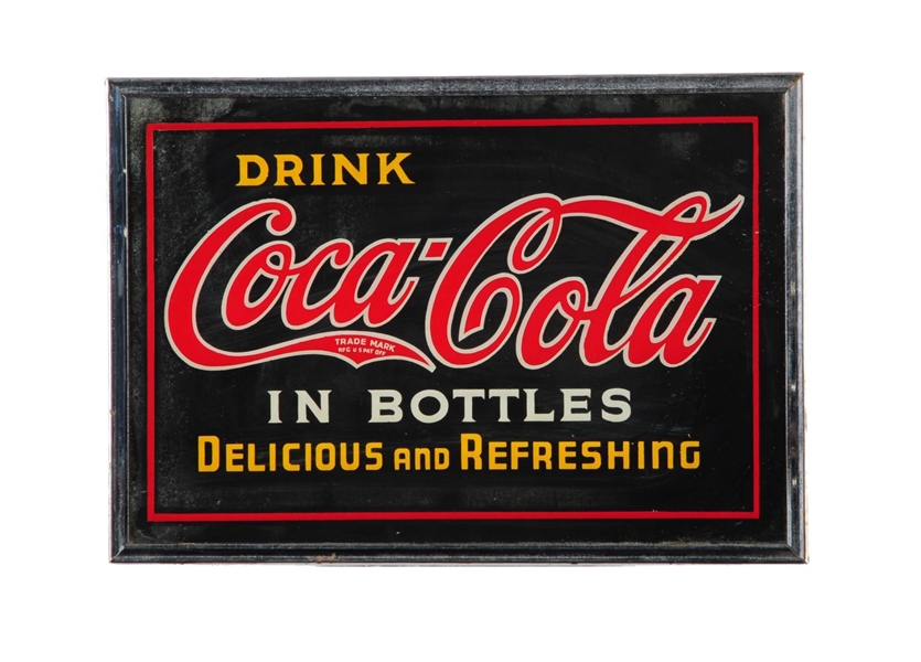 VERY RARE 1930S COCA - COLA LIGHTED SIGN.        
