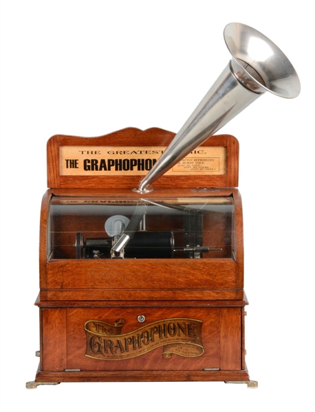 COLUMBIA GRAPHOPHONE AS COIN-OP 5¢ CYL. PHONOGRAPH