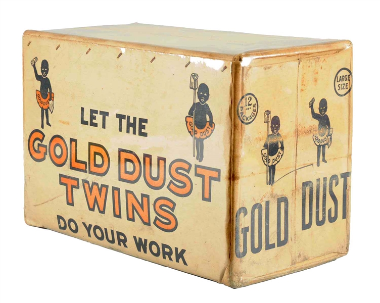 GOLD DUST TWINS OVERSIZED DISPLAY BOX.