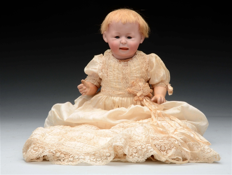 S & H 1428 CHARACTER BABY DOLL.                   