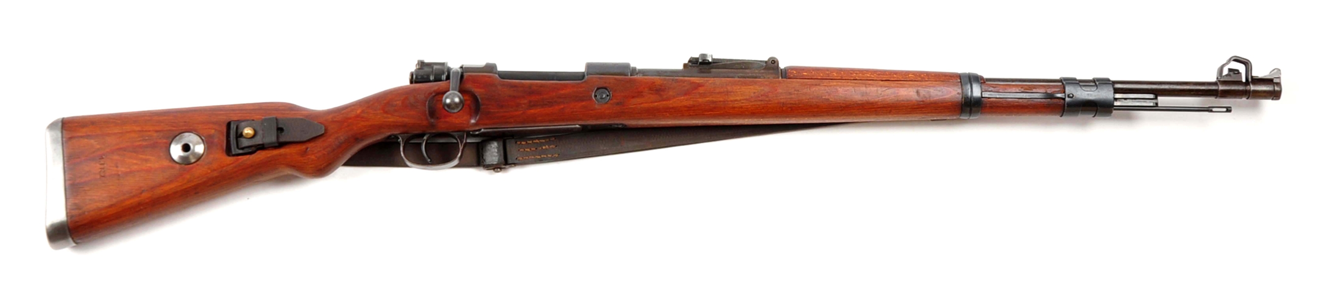 (C) EXCEPTIONAL MATCHING GERMAN MAUSER 98 RIFLE.