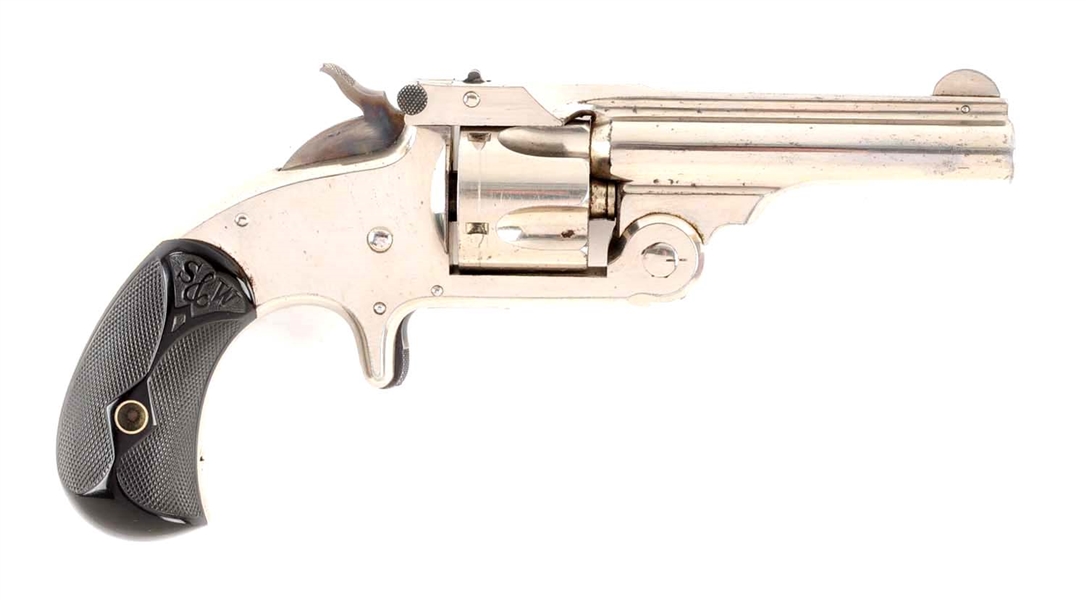 (A) BOXED S&W .32 SINGLE ACTION REVOLVER.