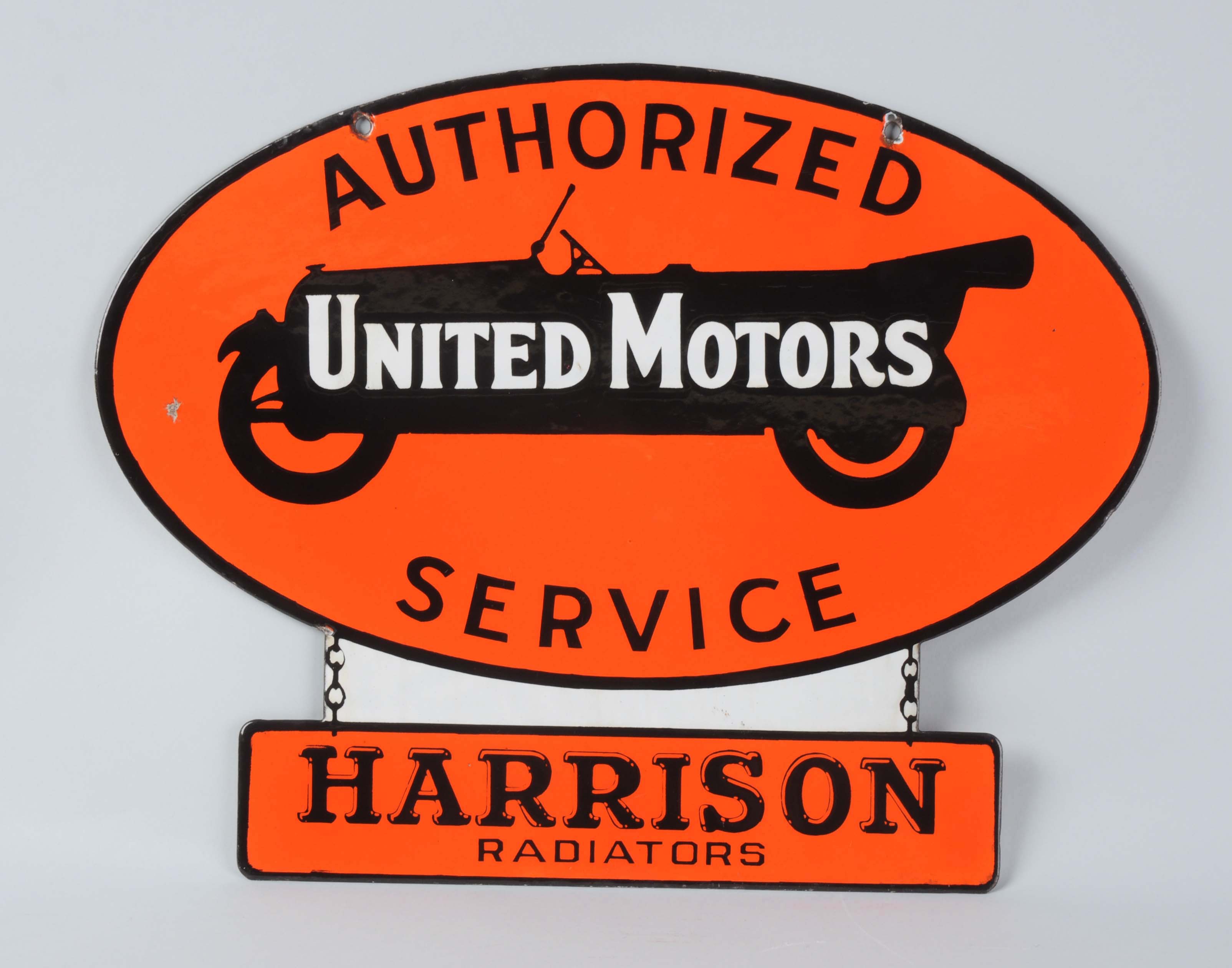 Harrison Radiator Sticker Lot Detail - UNITED MOTORS AUTHORIZED SERVICE HARRISON RADIATORS DIECUT ...