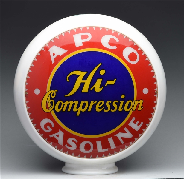APCO HI-COMPRESSION GAS 13-1/2" GLOBE LENSES.                                                  .