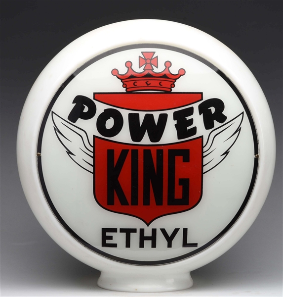 POWER KING ETHYL 13-1/2" GLOBE LENSES.                                                  