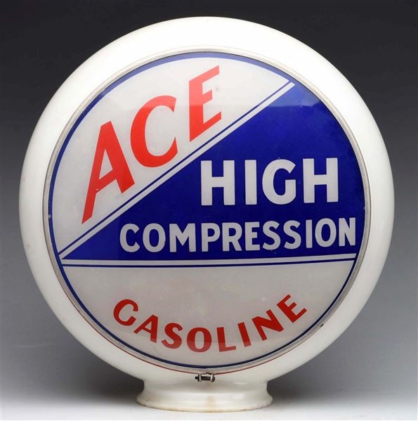 ACE HIGH COMPRESSION GAS 13-1/2" GLOBE LENSES.                                                  