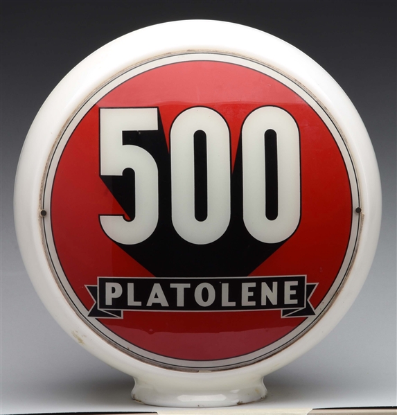 PLATOLENE 500 13-1/2" GLOBE LENSES.                                                  