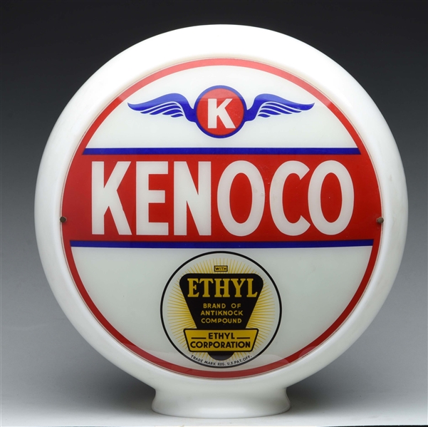 KENOCO W/ ETHYL 13-1/2" GLOBE LENSES.                                                  