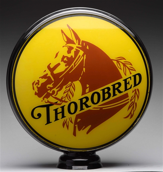 THOROBRED W/ HORSE 17" GLOBE LENSES.                                                  