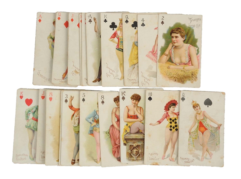 EARLY TRUMPS LONG CUT TOBACCO PLAYING CARDS