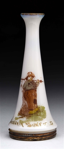 DUTCH BOY TRUMPET CANDY CONTAINER.                               