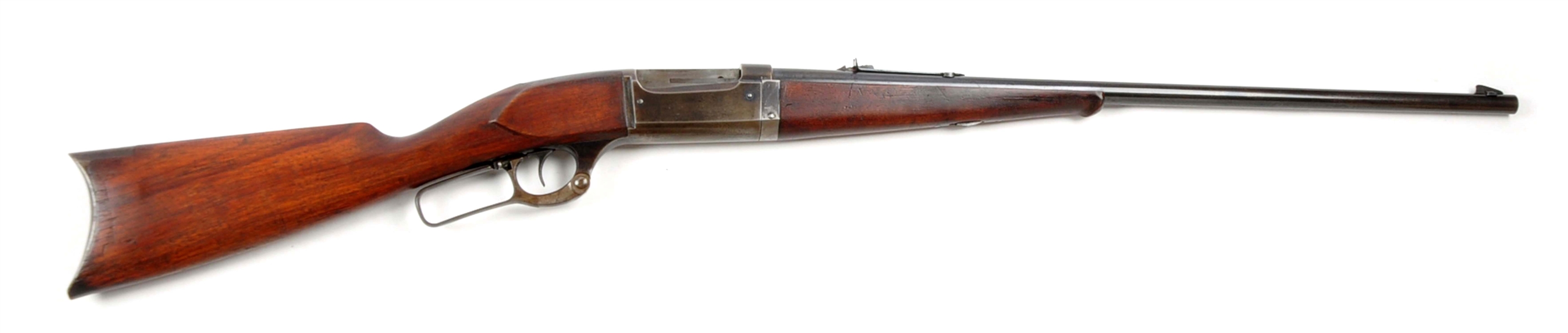(C) SAVAGE MODEL 1899 TAKEDOWN LEVER ACTION RIFLE.