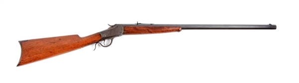 (A) WINCHESTER MODEL 1885 LOW WALL RIFLE.