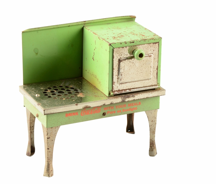 1930S COCA - COLA TOY STOVE.