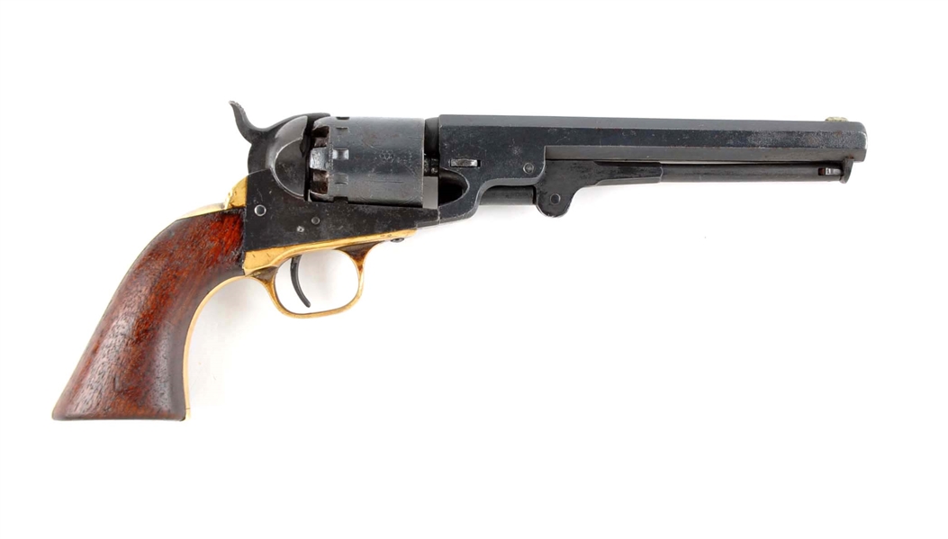 (A) MANHATTAN NAVY PERCUSSION REVOLVER ATTRIBUTED TO CONFEDERATE GENERAL ALEXANDER W. TERRELL.