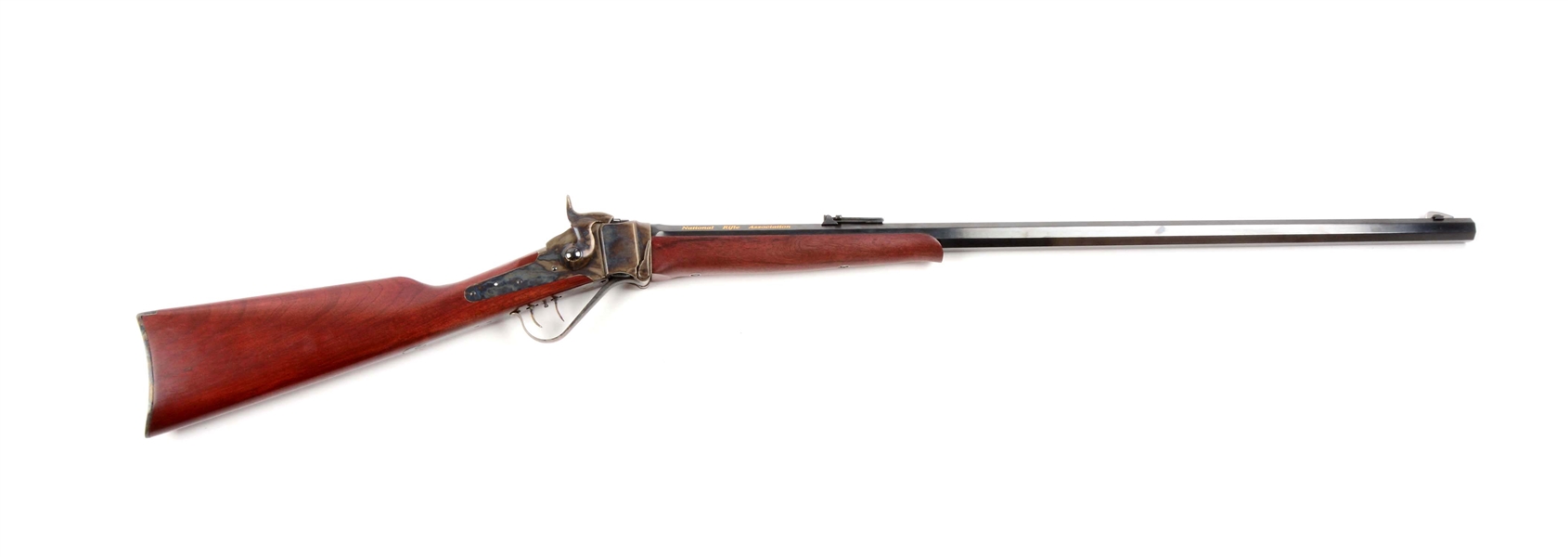(A) ARMI SPORT NRA EDITION SHARPS MODEL 1874 SINGLE SHOT RIFLE.