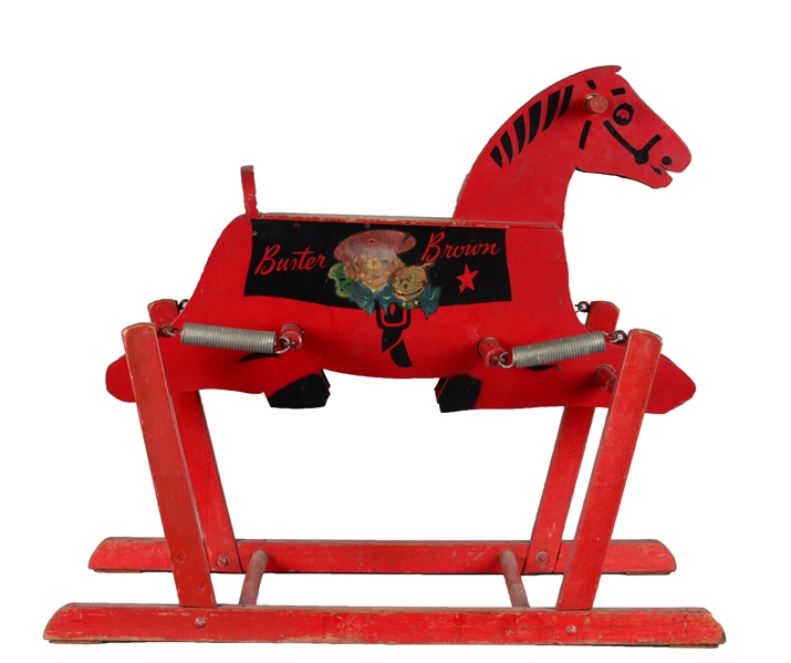 BUSTER BROWN: THE WONDER HORSE HOBBY HORSE