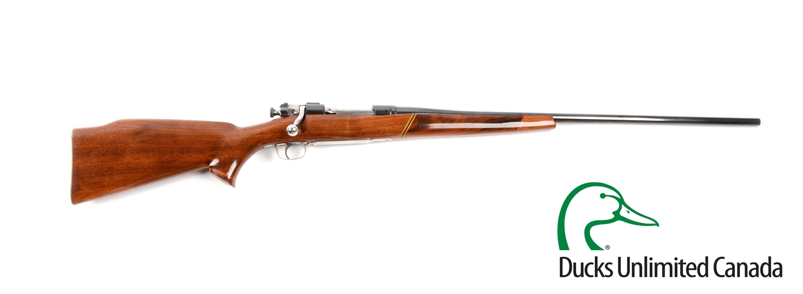 (C) EARLY ROY WEATHERBY CUSTOM SPRINGFIELD .220 ROCKET BOLT ACTION RIFLE.