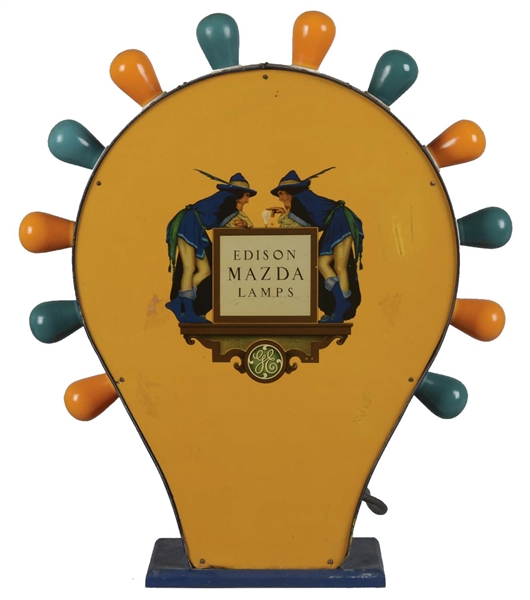 EDISON MAZDA LAMP STORE DISPLAY
