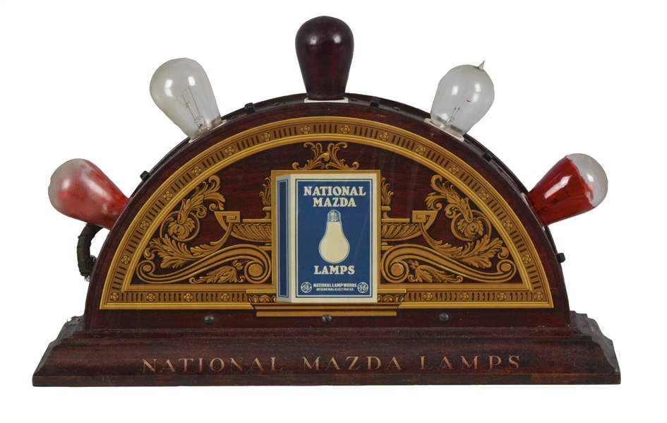 NATIONAL MAZDA LAMPS COUNTERTOP DISPLAY