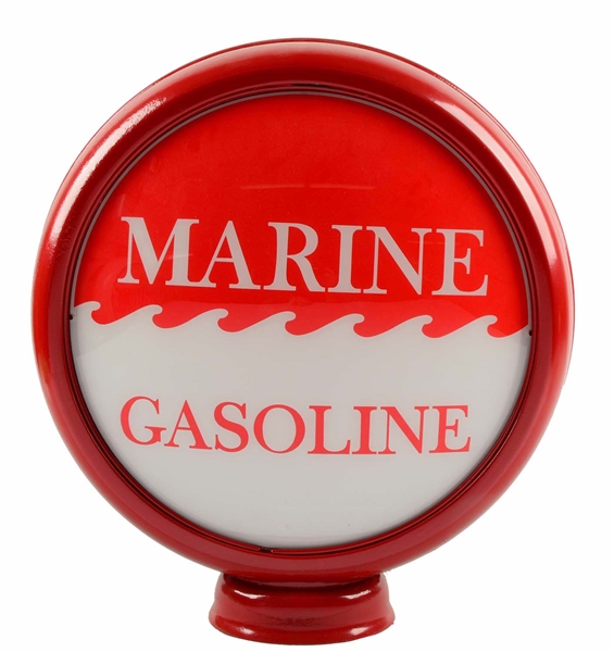 MARINE GASOLINE 13-1/2" GLOBE LENSES.