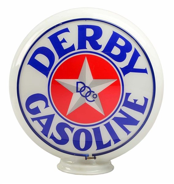 DERBY GASOLIINE W/ DOCO LOGO GILL GLOBE LENSES. 