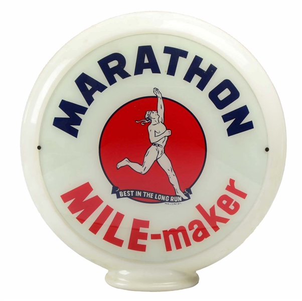 MARATHON MILE-MAKER W/ LOGO 13-1/2" GLOBE LENSES.