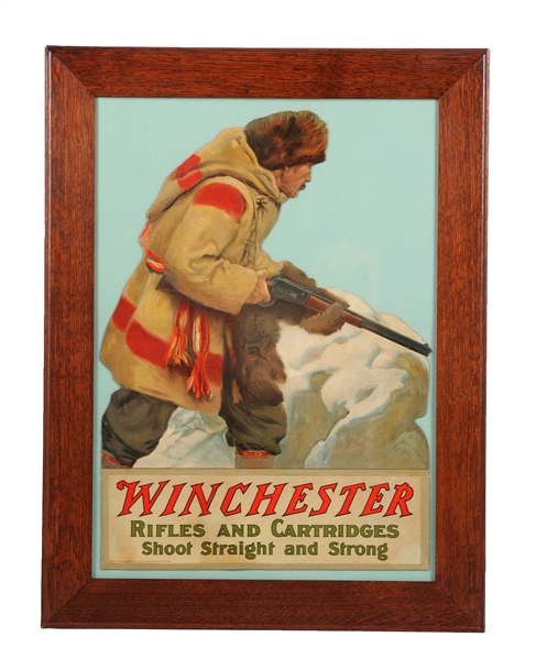 WINCHESTER DIECUT ADVERTISING SIGN