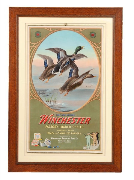 1904 WINCHESTER ADVERTISING POSTER.