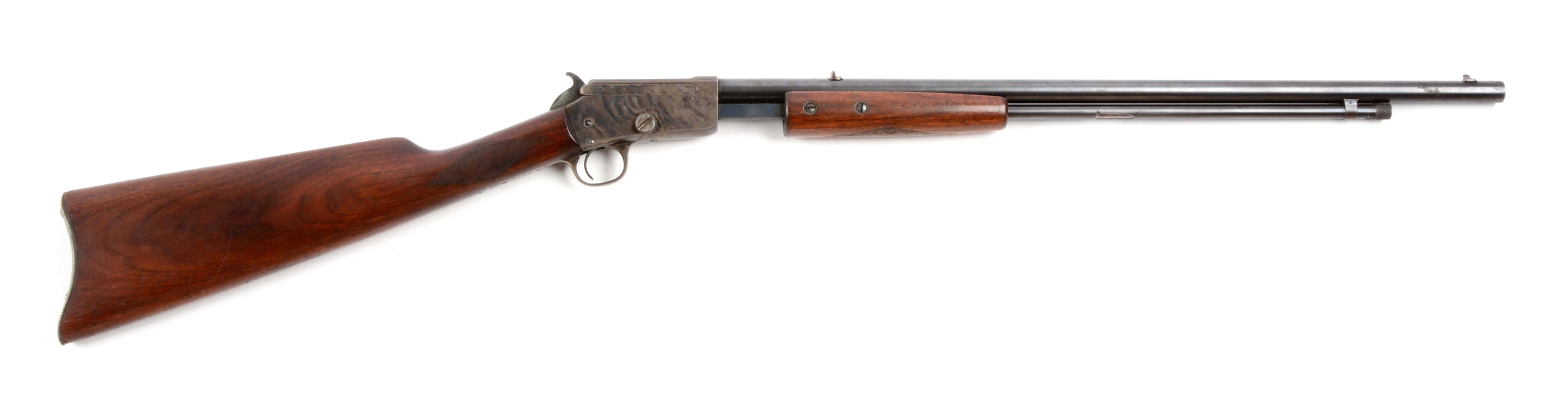 (C) EXTREMELY SCARCE MARLIN MODEL 47 PUMP ACTION RIFLE.