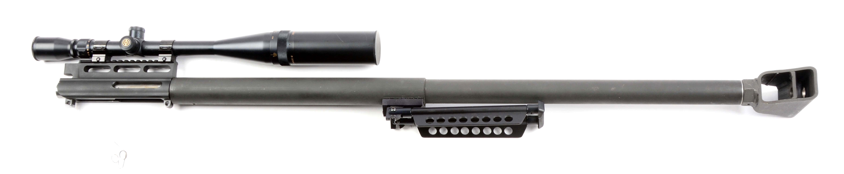 SCOPED WATSON AR-15 50BMG CONVERSION UPPER.