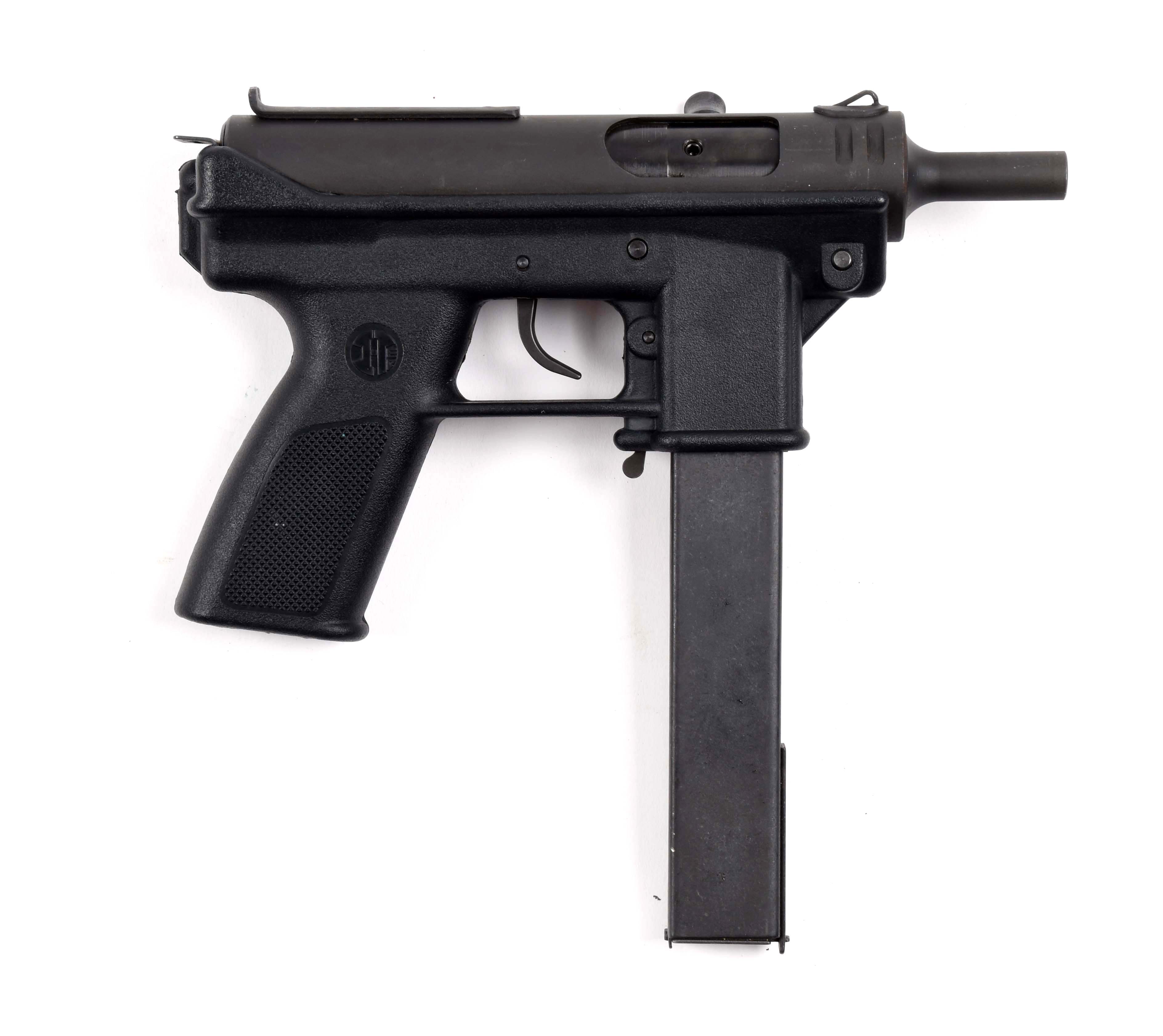 (M) intratec AB10 pistol in case. 