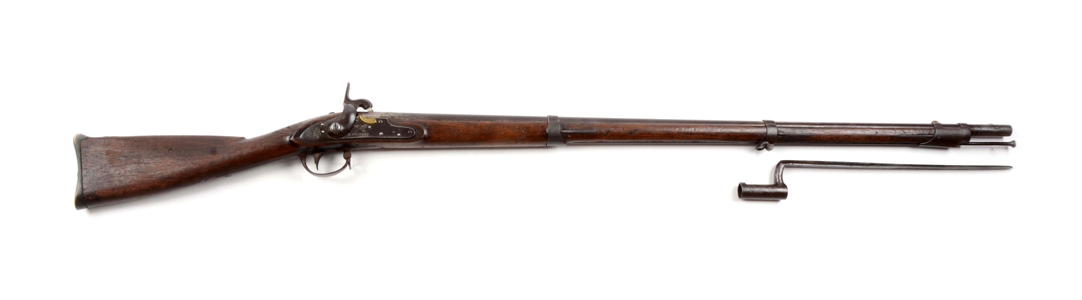(A) ELY WHITNEY MODEL 1816 MASSACHUSETTS PERCUSSION CONVERSION MUSKET.
