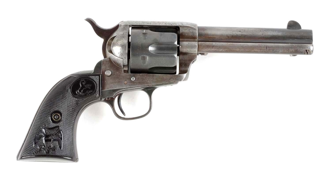(A) COLT 1ST GENERATION FRONTIER SIX SHOOTER S.A.A. REVOLVER.