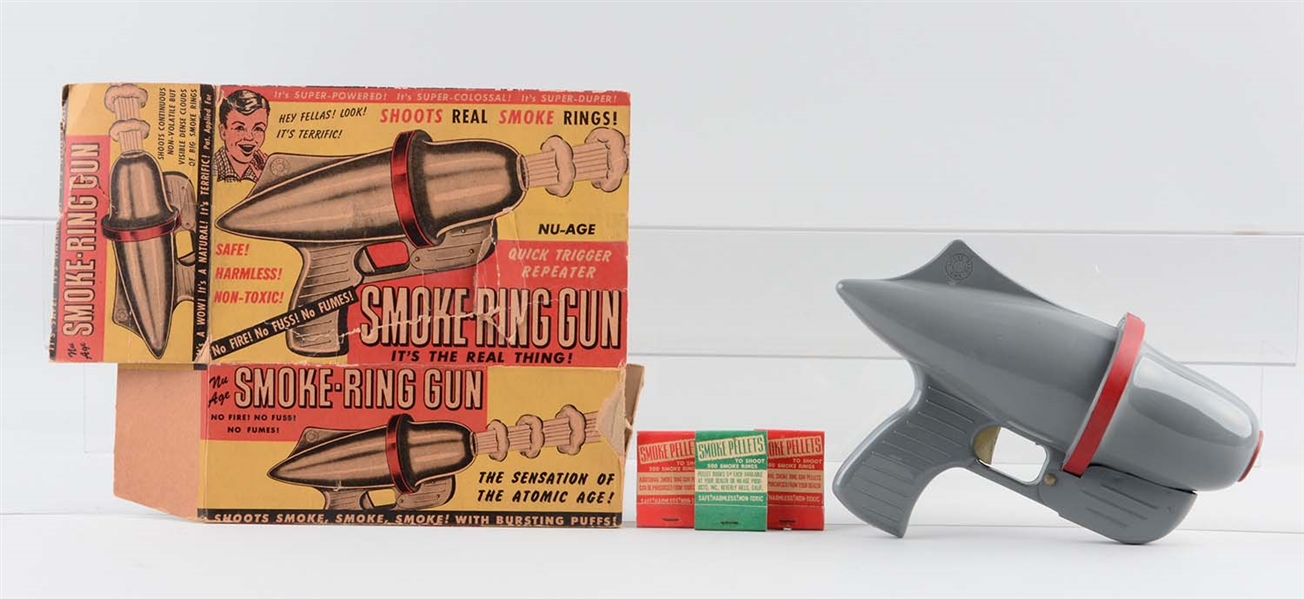 AMERICAN MADE SMOKE RING GUN.  