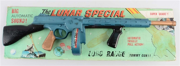 LUNAR SPECIAL LONG RANGE SPACE CORPS TOMMY GUN. 
