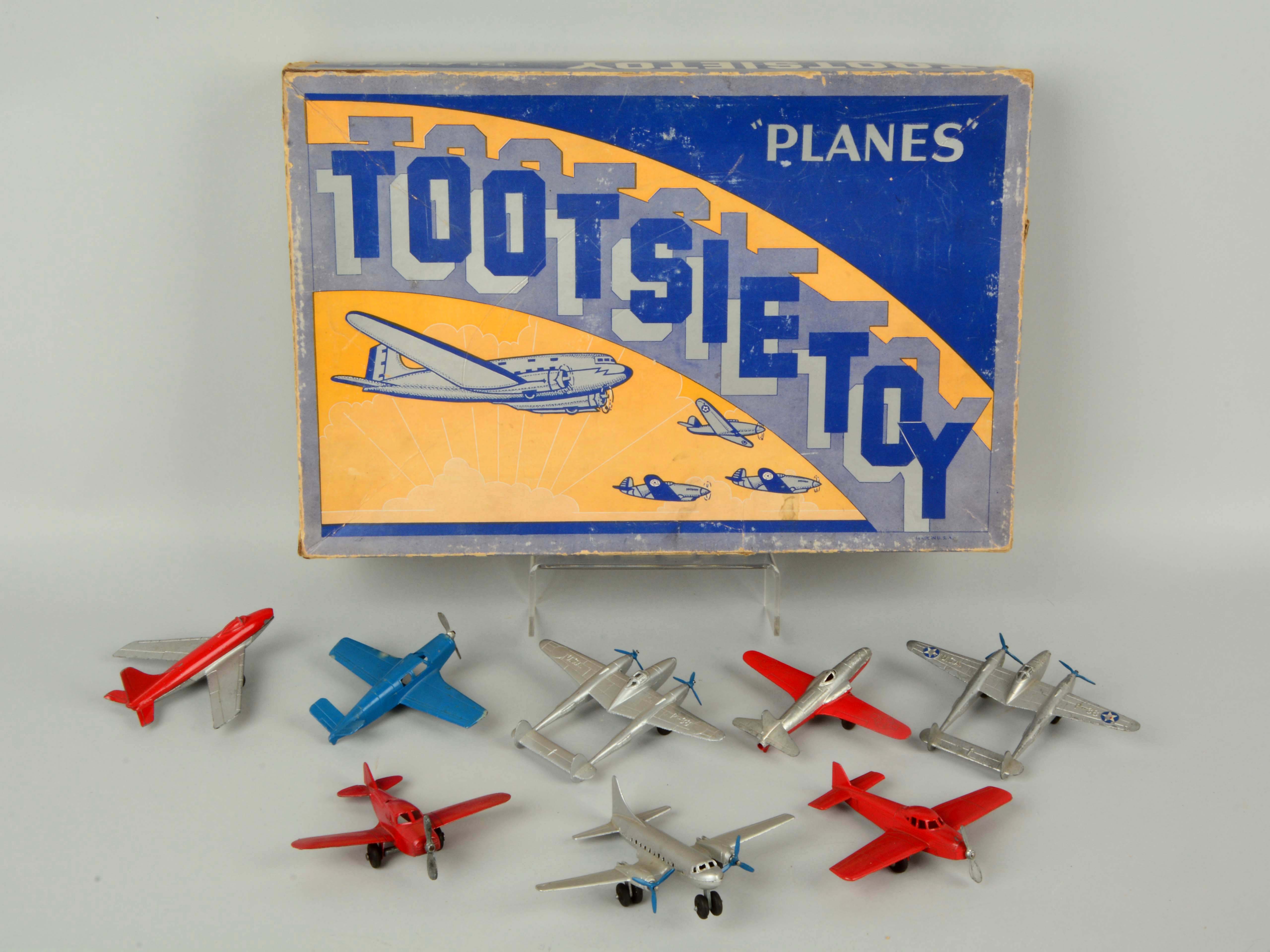 tootsietoy plane