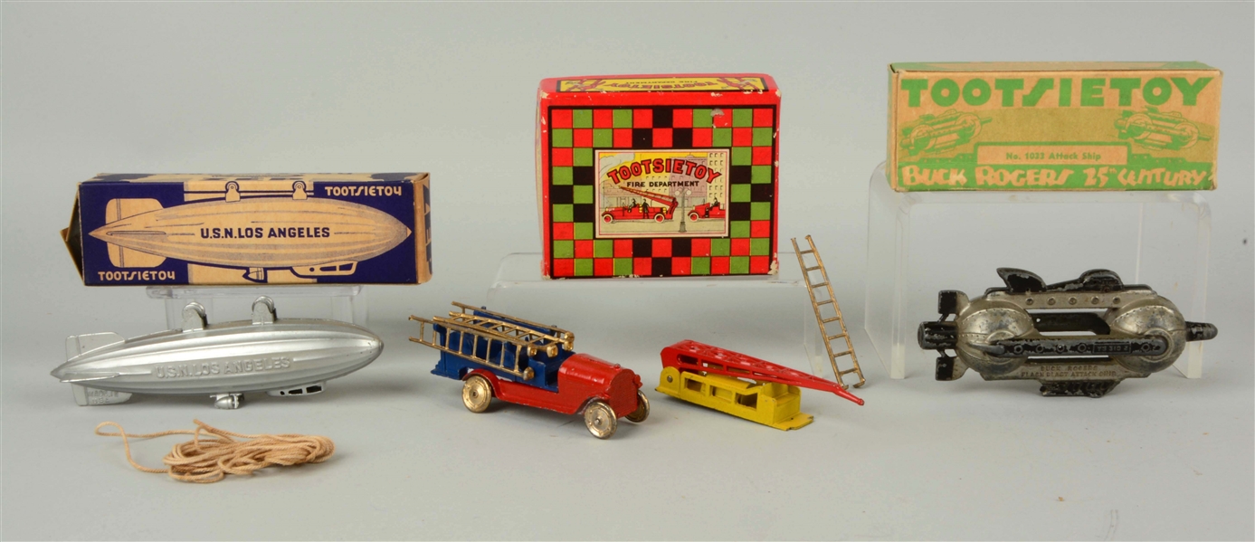 LOT OF 3: BOXED PRE-WAR TOOTSIETOYS.