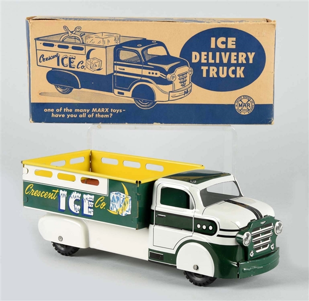 MARX ICE DELIVERY TRUCK WITH BOX. 