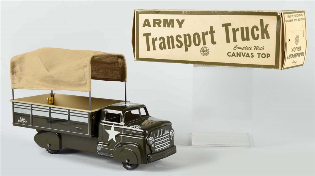 MARX ARMY TRANSPORT TRUCK.