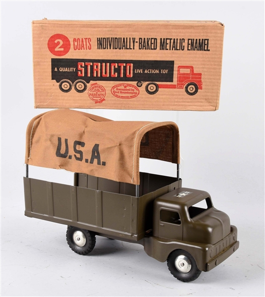 STRUCTO ARMY TRUCK.