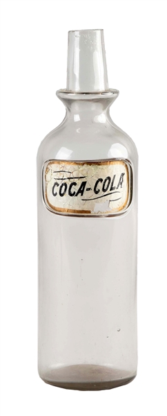 EARLY COCA-COLA SYRUP BOTTLE. 