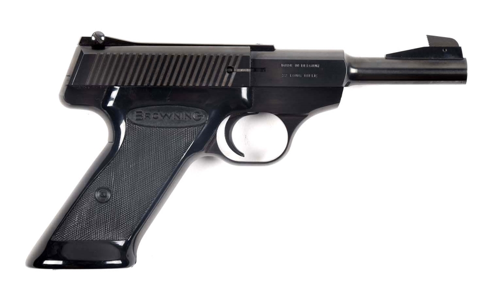(C) BROWNING NOMAD SEMI-AUTOMATIC PISTOL WITH CASE & MANUAL.