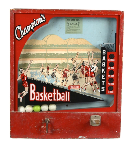 1¢ CHAMPIONS BASKETBALL